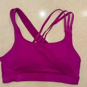Athleta Purple Sports Bra Small